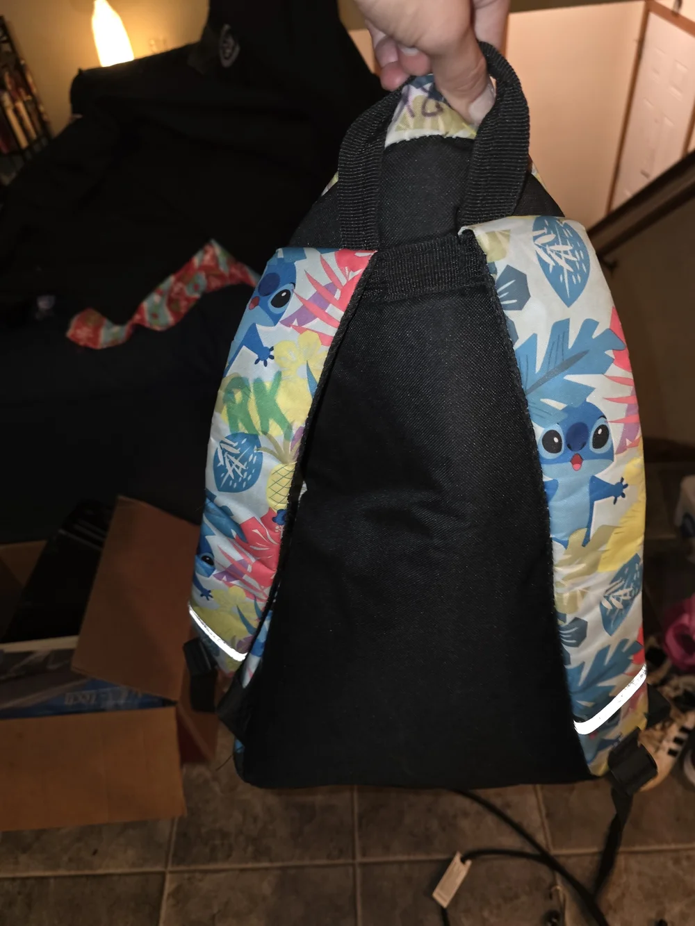 Kids' Multicolor Tropical Backpack